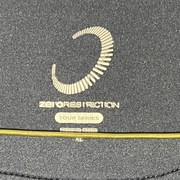 Zero Restriction Sweater Mens XL Blue Tour Series 1/4 Zip Fleece Pullover - Picture 4 of 9